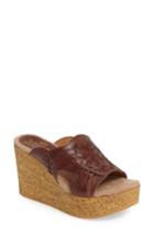 Women's Sbicca Manny Platform Wedge M - Brown