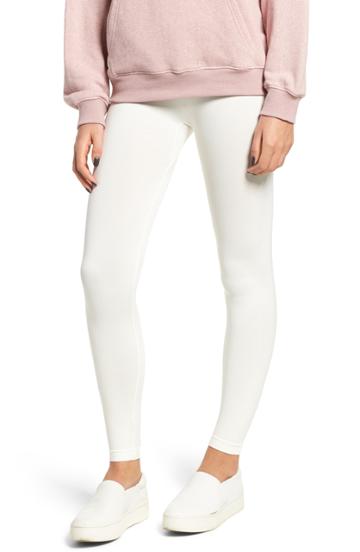 Women's David Lerner Seamless Leggings /x-large - White