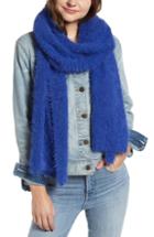 Women's Treasure & Bond Eyleash Knit Muffler, Size - Blue