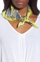 Women's Echo Penelope Paisley Silk Bandana, Size - Green