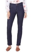 Women's Nydj Sheri High Waist Ankle Slim Jeans (similar To 14w) - Blue