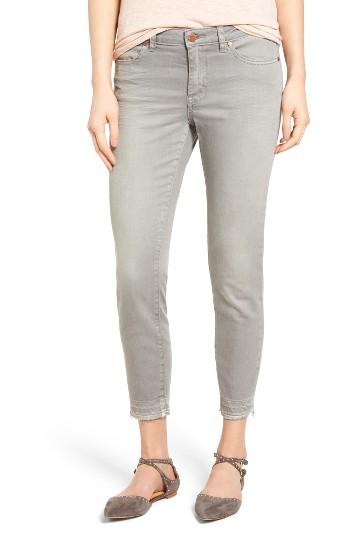 Women's Caslon Stretch Release Hem Ankle Skinny Jeans