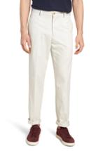 Men's Bills Khakis M2 Classic Fit Vintage Twill Flat Front Pants X 34 - Beige