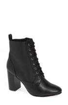 Women's Halogen Lily Buckle Bootie .5 M - White