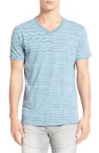 Men's Vestige 'zigzag' Print V-neck T-shirt