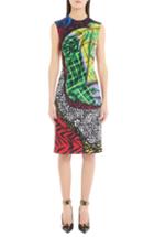 Women's Versace Side Drape Gown Us / 40 It - Black