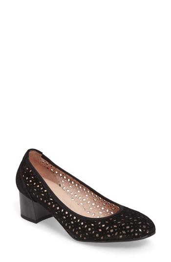 Women's Hispanitas Jovanna Perforated Pump .5us / 39eu - Black