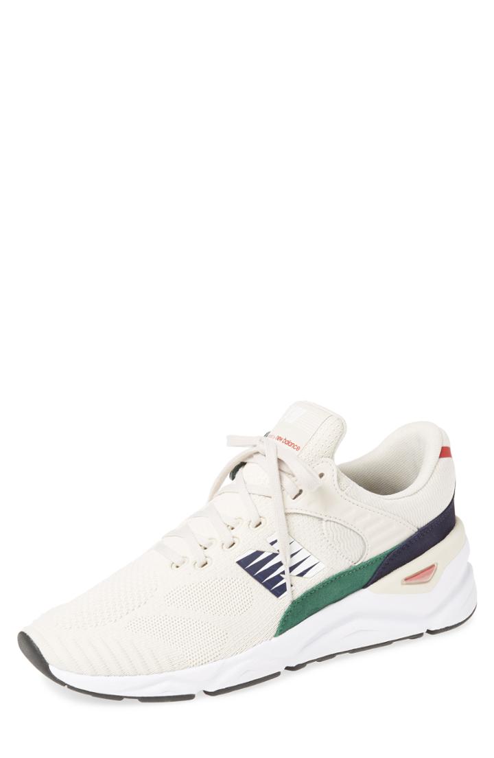 Men's New Balance X-90 Sneaker D - Beige