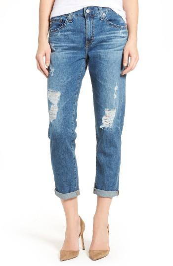 Women's Ag Ex-boyfriend Crop Slim Jeans