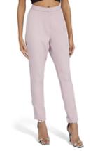 Women's Missguided Crop Cigarette Trousers Us / 6 Uk - Pink