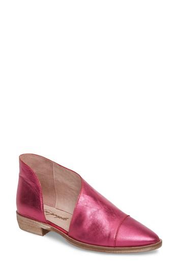 Women's Free People 'royale' Pointy Toe Flat Us / 40eu - Pink