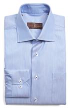 Men's Robert Talbott Classic Fit Stripe Dress Shirt - Blue