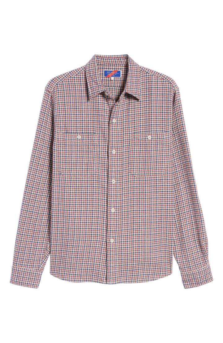 Men's Best Made Co. The Heavyweight Flannel Workshirt - Blue