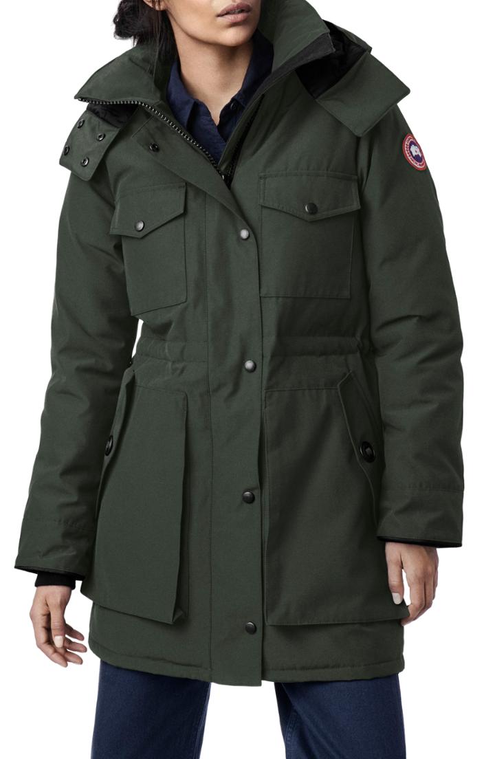 Women's Barbour Darcy Quilted Coat Us / 8 Uk - Burgundy