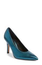 Women's Marc Fisher Ltd Ulla Pointy Toe Pump .5 M - Blue/green