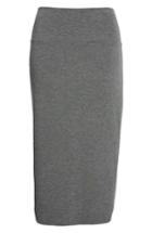 Women's Caslon Off Duty Knit Skirt - Grey