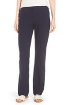Women's Eileen Fisher Slim Washable Stretch Crepe Bootcut Pants - Blue
