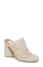 Women's Dolce Vita Boston Woven Mule M - Ivory