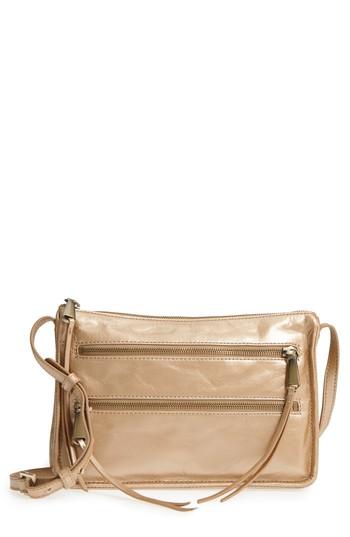 Hobo Mission Leather Crossbody Bag - Metallic
