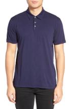 Men's Velvet By Graham & Spencer Bryant Jersey Polo, Size - Blue
