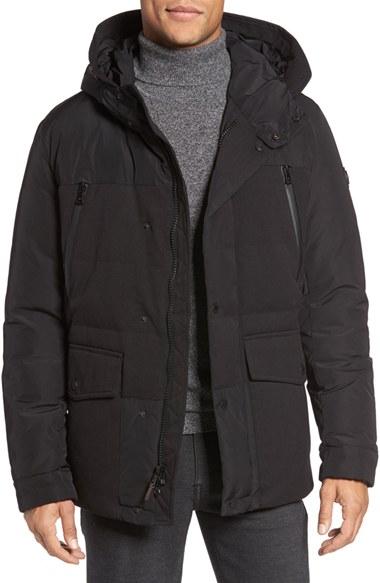 Men's Michael Kors Hooded Down Jacket