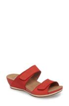 Women's Dansko Vienna Slide Sandal .5-6us / 36eu M - Red