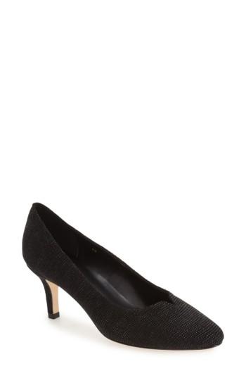 Women's Vaneli 'linden' Almond Toe Pump M - Black