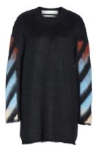 Women's Off-white Arrow Wool Blend Sweater Us / 40 It - Black