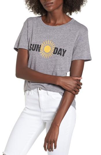 Women's Sub Urban Riot Sun Day Graphic Tee - Grey