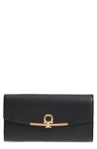 Women's Saint Laurent Monogramme Compact Quilted Zip Around Wallet -