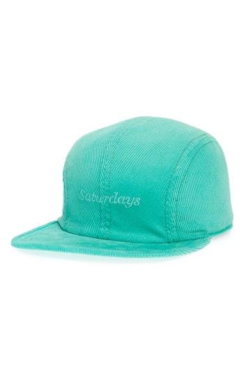 Men's Saturdays Nyc Russel Baseball Cap - Green