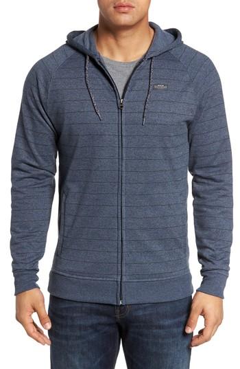 Men's Travis Mathew Adams Zip Hoodie - Blue