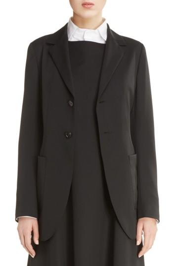 Women's Y's By Yohji Yamamoto U-out P Tailored Wool Jacket