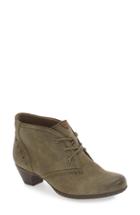 Women's Cobb Hill 'aria' Leather Boot M - Green