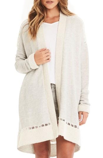 Women's Michael Stars Open Terry Cardigan