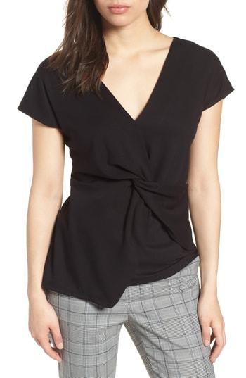 Women's Gibson Twist Front Top - Black