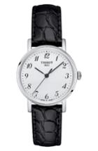 Women's Tissot Everytime Leather Strap Watch, 30mm