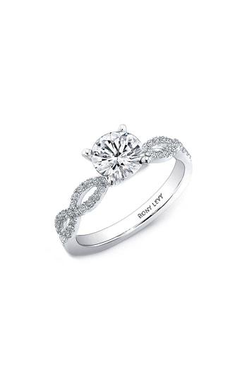 Women's Bony Levy Round Diamond & Cubic Zirconia Twist Ring (nordstrom Exclusive)