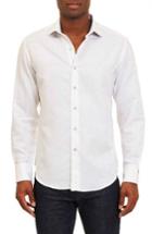 Men's Robert Graham Morley Sport Shirt - White