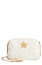Stella Mccartney Mini Star Quilted Faux Leather Camera Bag -