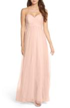 Women's Wtoo Convertible Strap Tulle Gown - Beige
