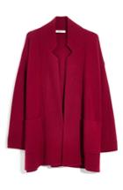 Women's Madewell Spencer Sweater Coat - Burgundy