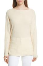 Women's Vince Tie Back Wool & Cashmere Sweater - Yellow