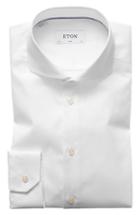Men's Eton Extra Slim Fit Solid Dress Shirt .5 - White