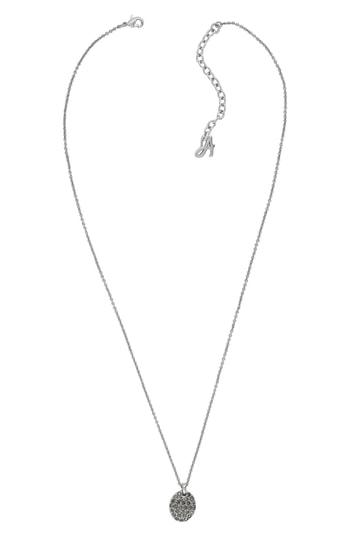 Women's Adore Pave Crystal Oval Necklace