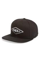 Men's O'neill Midlands Logo Patch Ball Cap - Black