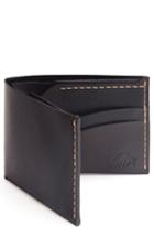 Men's Ezra Arthur No. 6 Leather Wallet - Black