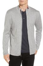 Men's James Perse Mock Neck Zip Sweatshirt (xxl) - Grey