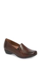 Women's Dansko Farah Loafer .5-7us / 37eu M - Brown