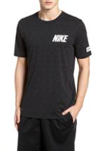 Men's Nike Dry Print T-shirt R - Black